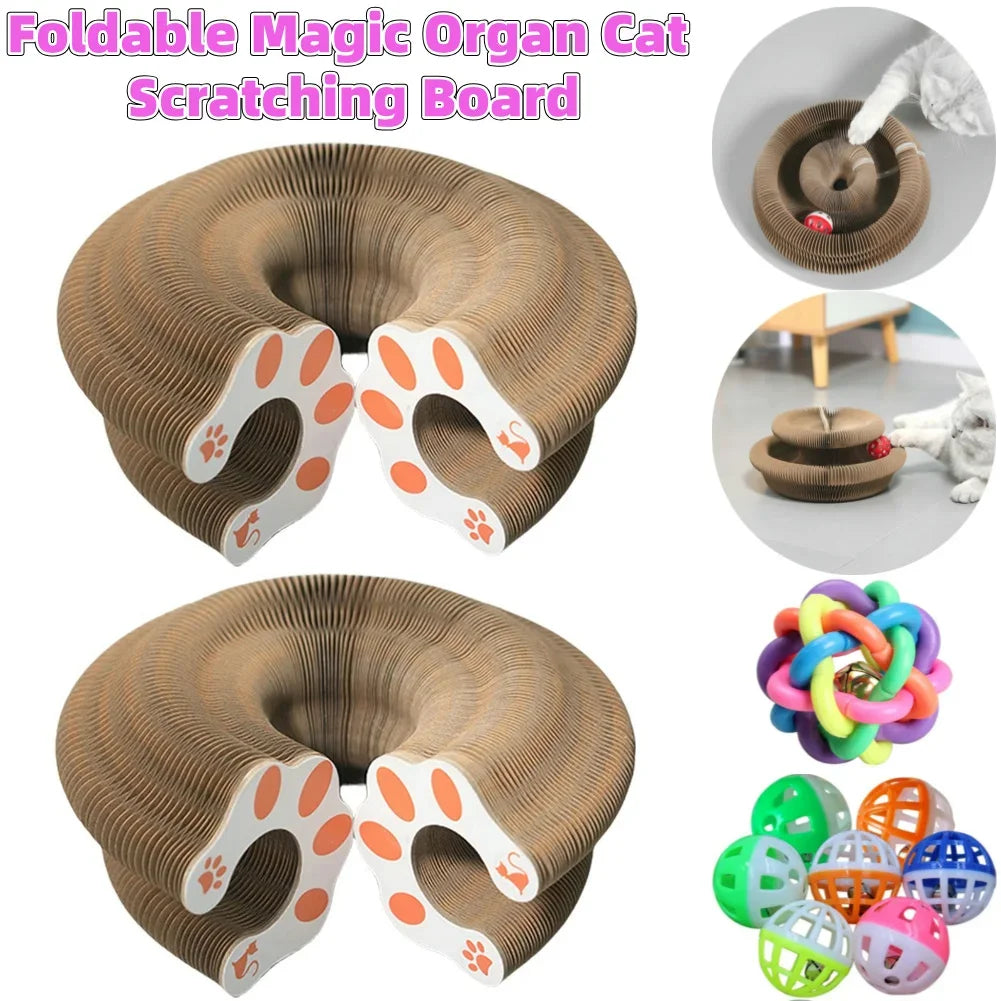 Cats Scratcher Scratch Round Board
