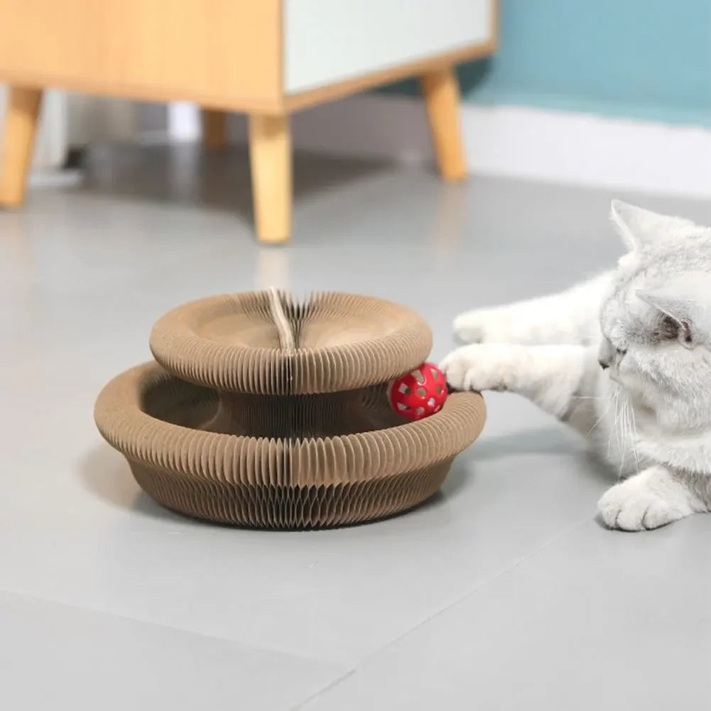 Cats Scratcher Scratch Round Board